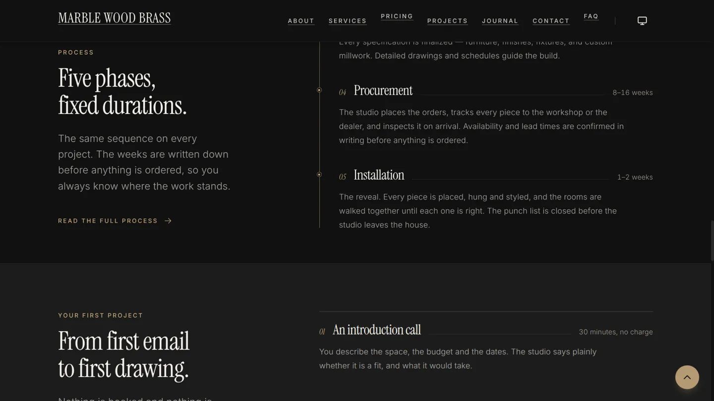 Marble Wood Brass screenshot 2