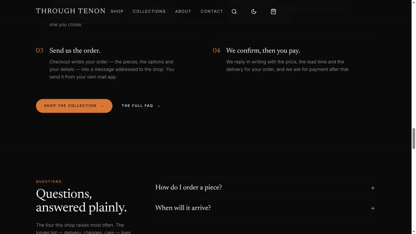 Through Tenon screenshot 2
