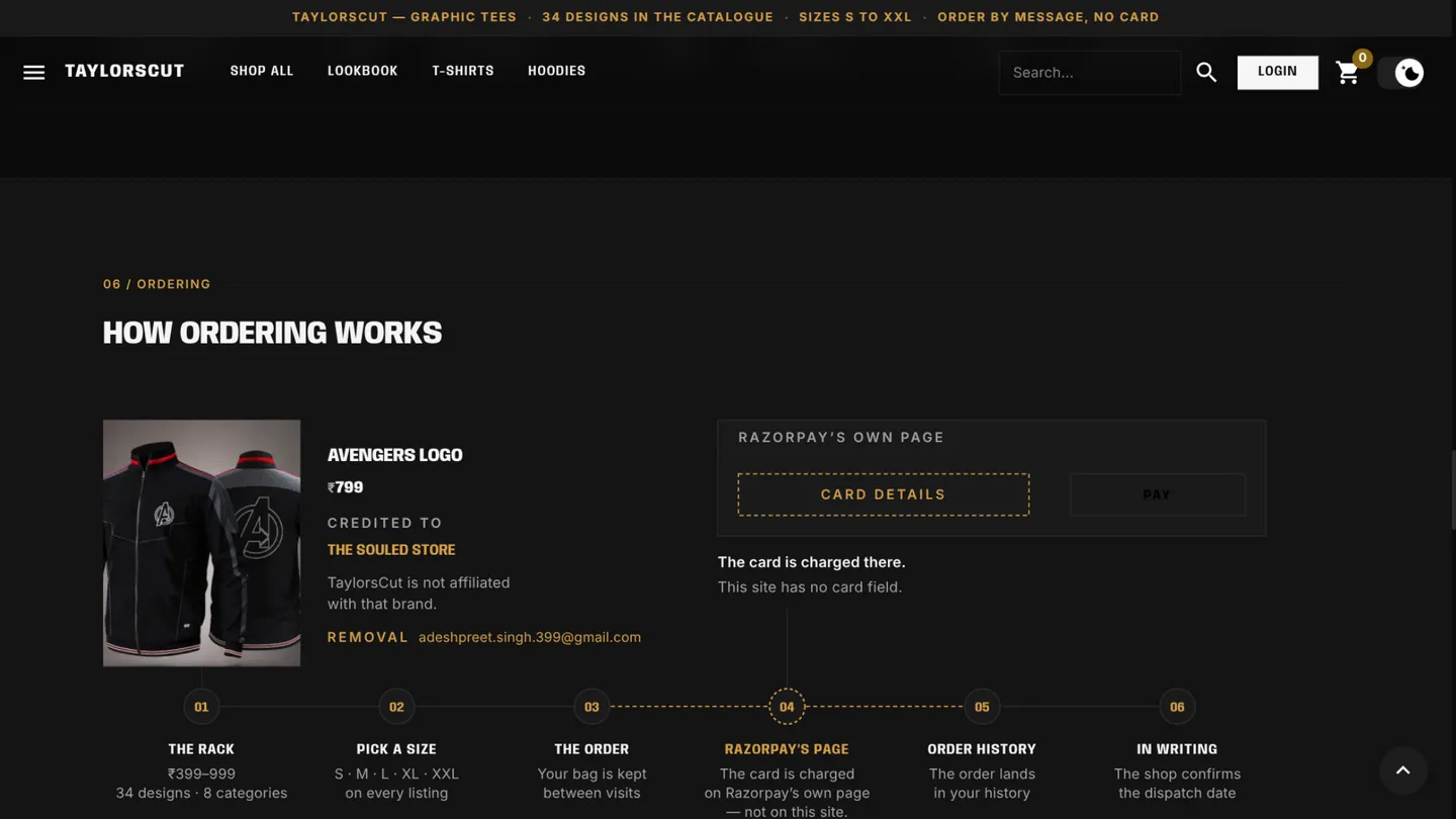 Taylors Cut screenshot 2